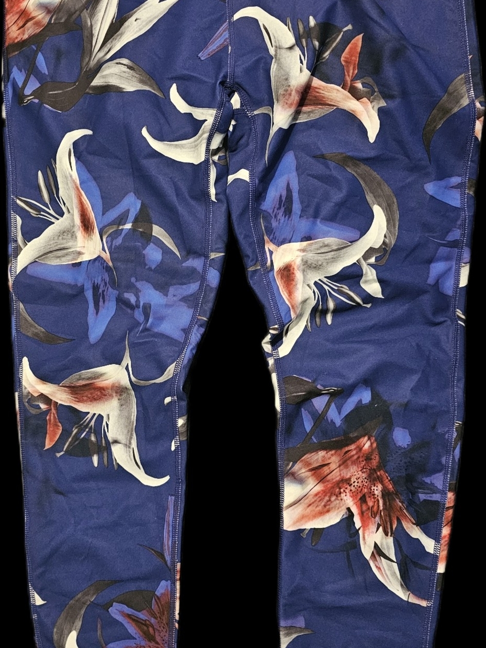 Fabletics Blue Floral Print Leggings
